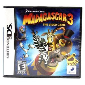 Madagascar 3: The Video Game (Nintendo DS, 2012) Brand New Factory Sealed NOS